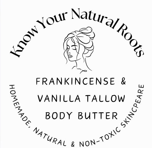Frankincense & Vanilla Tallow Butter