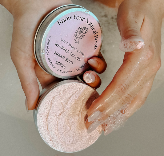 Whipped Tallow Body Scrub
